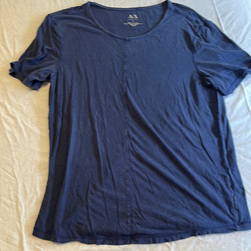 Armani Exchange Navy Short Sleeve Tee